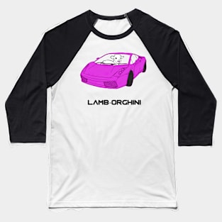 LAMB-ORGHINI Baseball T-Shirt